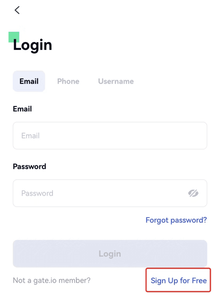 How to Create a Gate.io Account in Nigeria 2