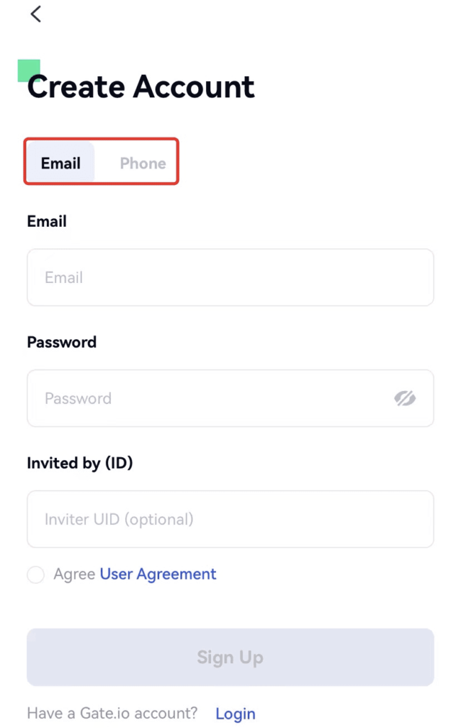 How to Create a Gate.io Account in Nigeria 3