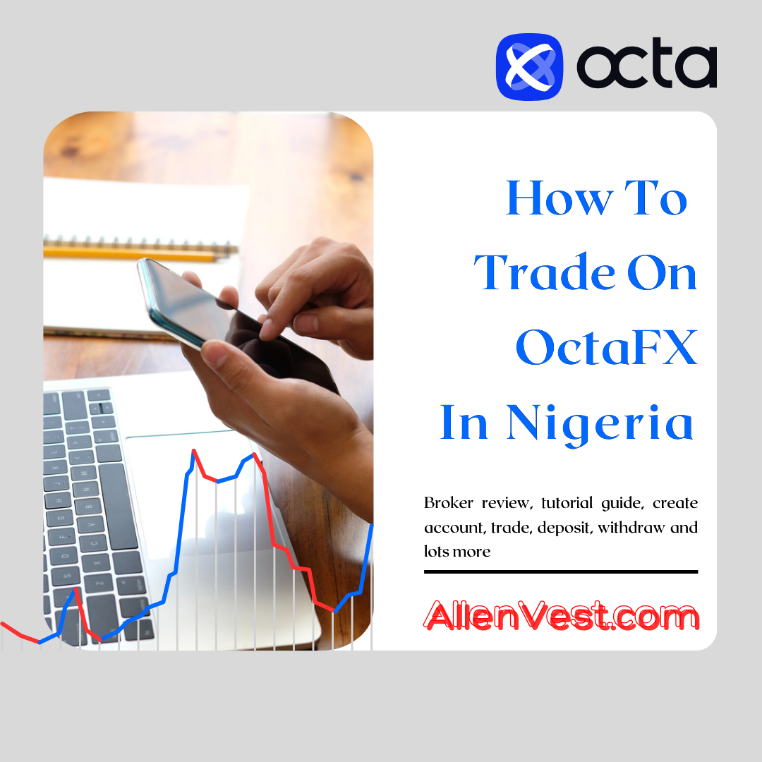 How To Trade On Octa In Nigeria: OctaFX Review 2025, Create Account, Trade, Deposit, Withdraw, Fees and Lots More You are on this page because you want to learn how to trade on Octa in Nigeria, or because you want to read an Octa review. Either way, you are in the right place. You will also learn how to create an Octa account, how to deposit and withdraw money on Octa, how to trade on Octa, the various Octa fees and commissions involved, and much more. We will also talk about the pros and cons of Octa in Nigeria in 2025. Without wasting time, let’s go straight to it. As a Nigerian trader, you can trade all 5 major financial markets on Octa, including Forex, crypto, stocks, commodities, and indices. You can trade 52 currency pairs, gold and silver, 3 energies, 10 indices, 34 cryptocurrencies, and 150 stocks.