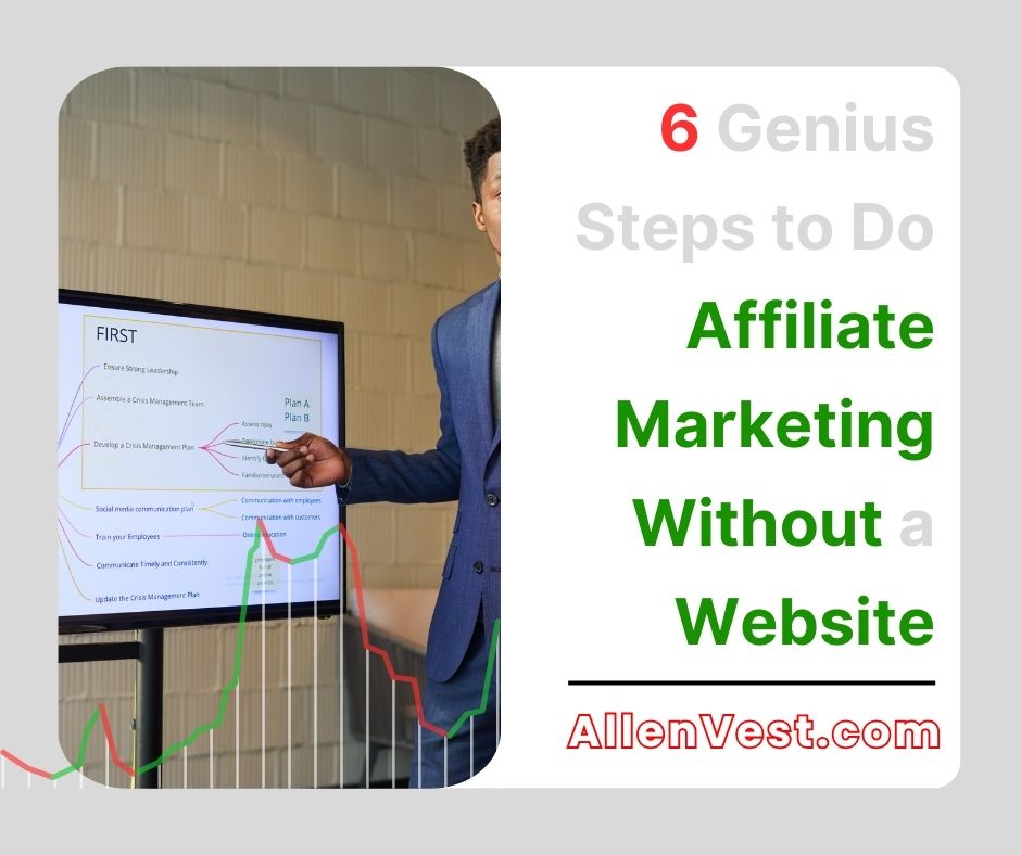 How can you start affiliate marketing without a website? This post is here to show you how you can make money through affiliate marketing without a website in Nigeria. In fact, several alternative methods allow you to run a successful affiliate marketing business without the need for a website. Let’s go in.