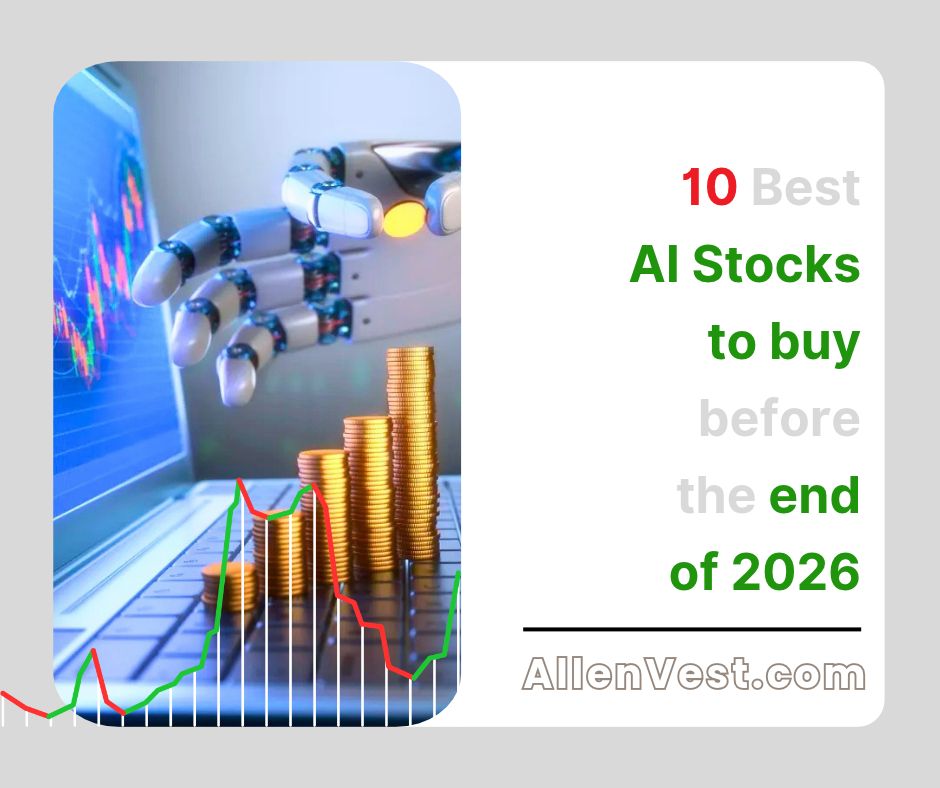 In this guide, we examine 10 of the best AI stocks to research before the end of 2026, including NVIDIA, Microsoft, Amazon, Alphabet, Broadcom, and other major players shaping the industry. You will learn how each company makes money from artificial intelligence, what could drive its growth into 2027, and the risks you should weigh before investing.