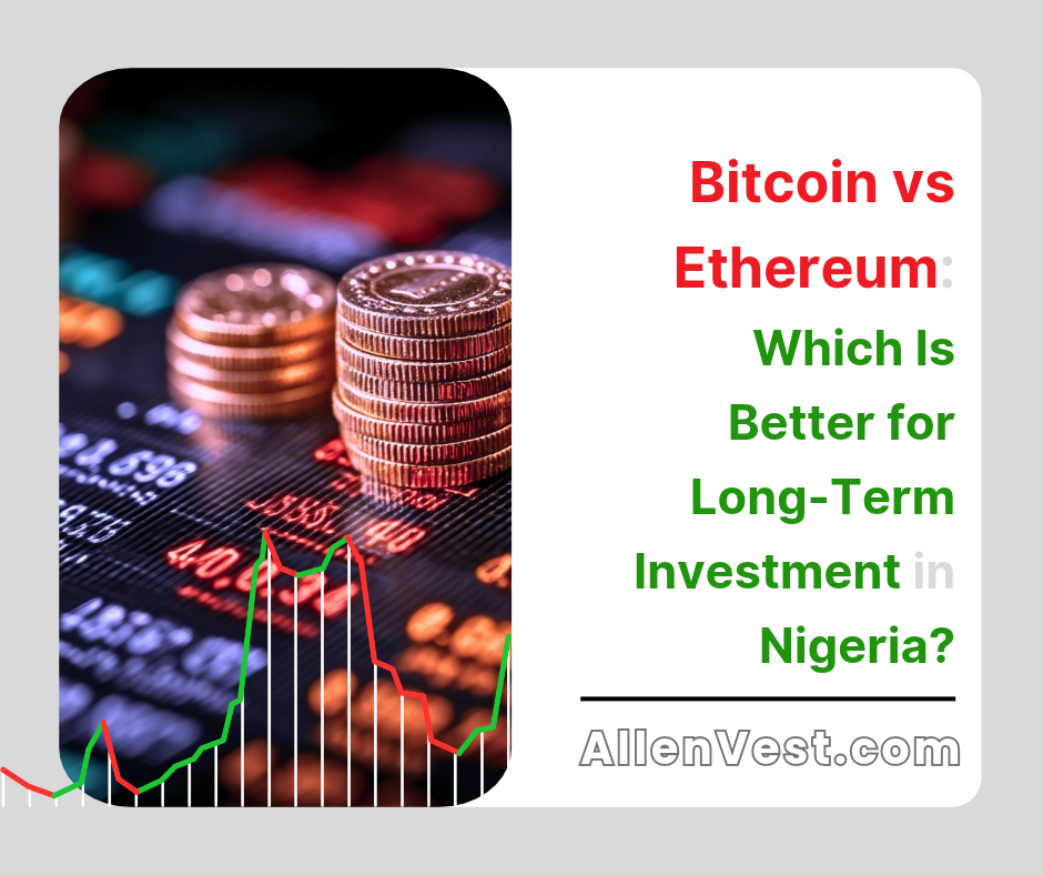 We compare Bitcoin vs Ethereum for long-term investment, covering growth potential, risks, staking, inflation protection, and the key differences beginners should understand before investing.